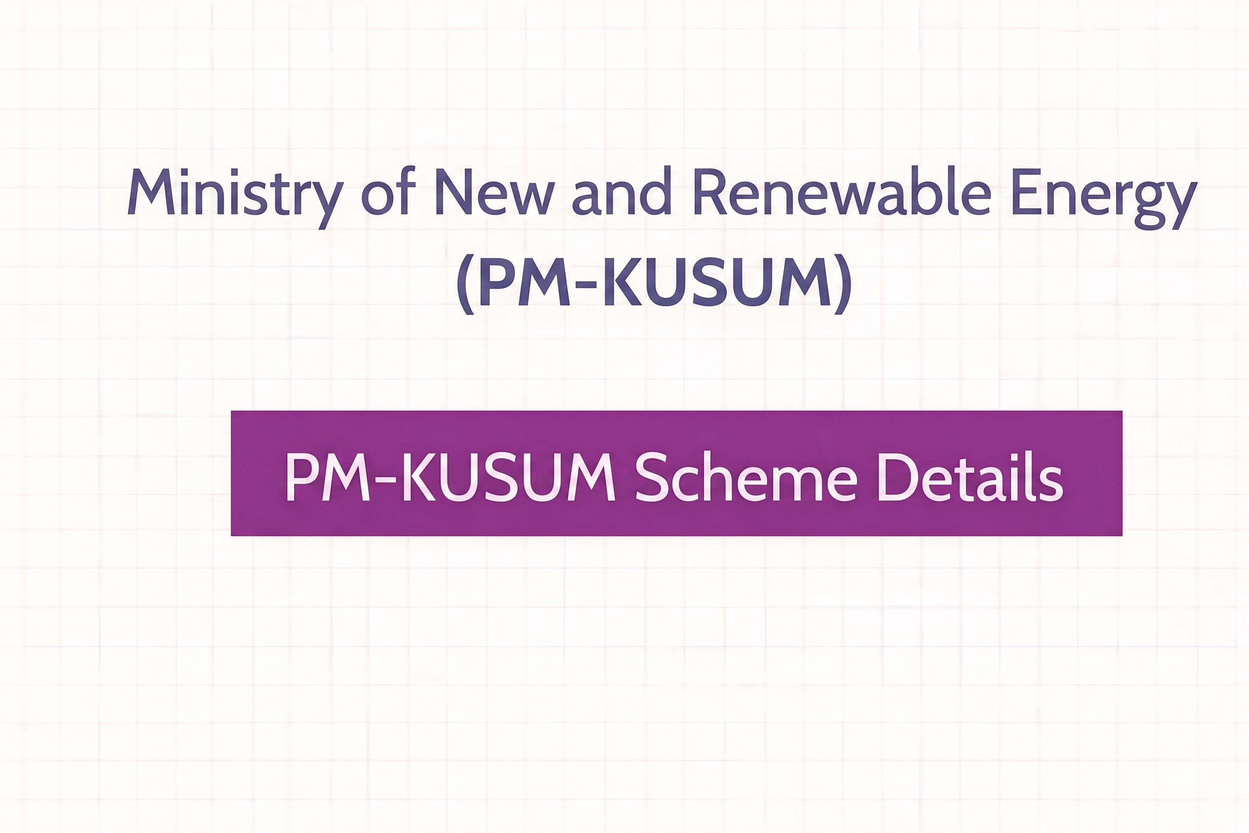 PM-KUSUM